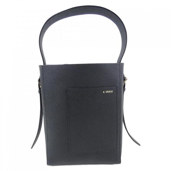 VALEXTRA Black Pouch - Picture 1 of 7